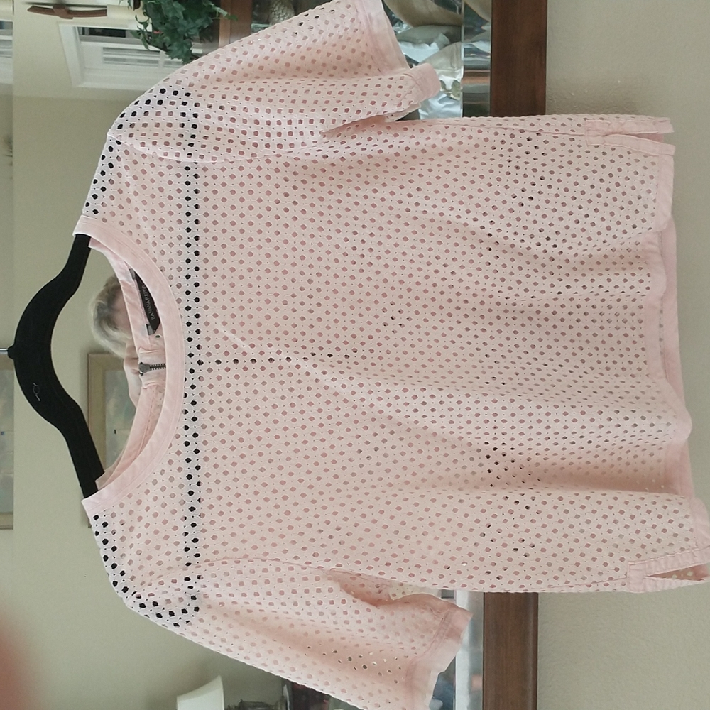 Trendy Mesh cropped top